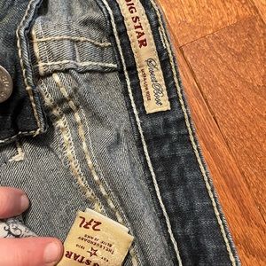 Big star low rise jeans